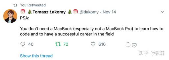 no mackbook